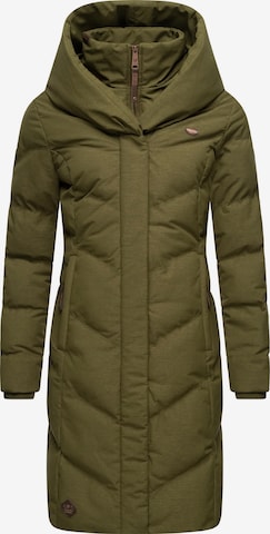 Ragwear Funkční kabát 'Natalka' – zelená: přední strana