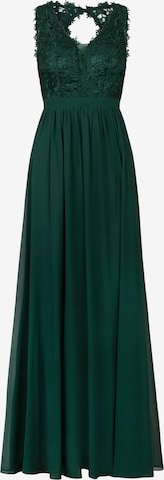 APART - Vestido de noche en verde: frente