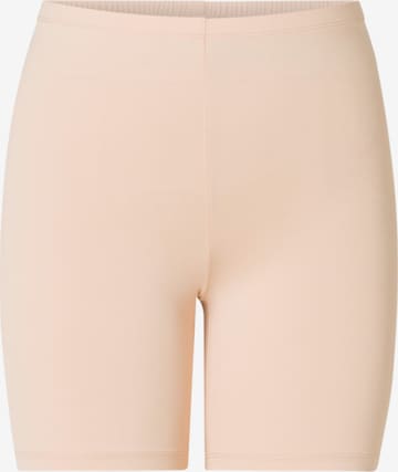 BASE LEVEL CURVY Skinny Pants in Beige: front