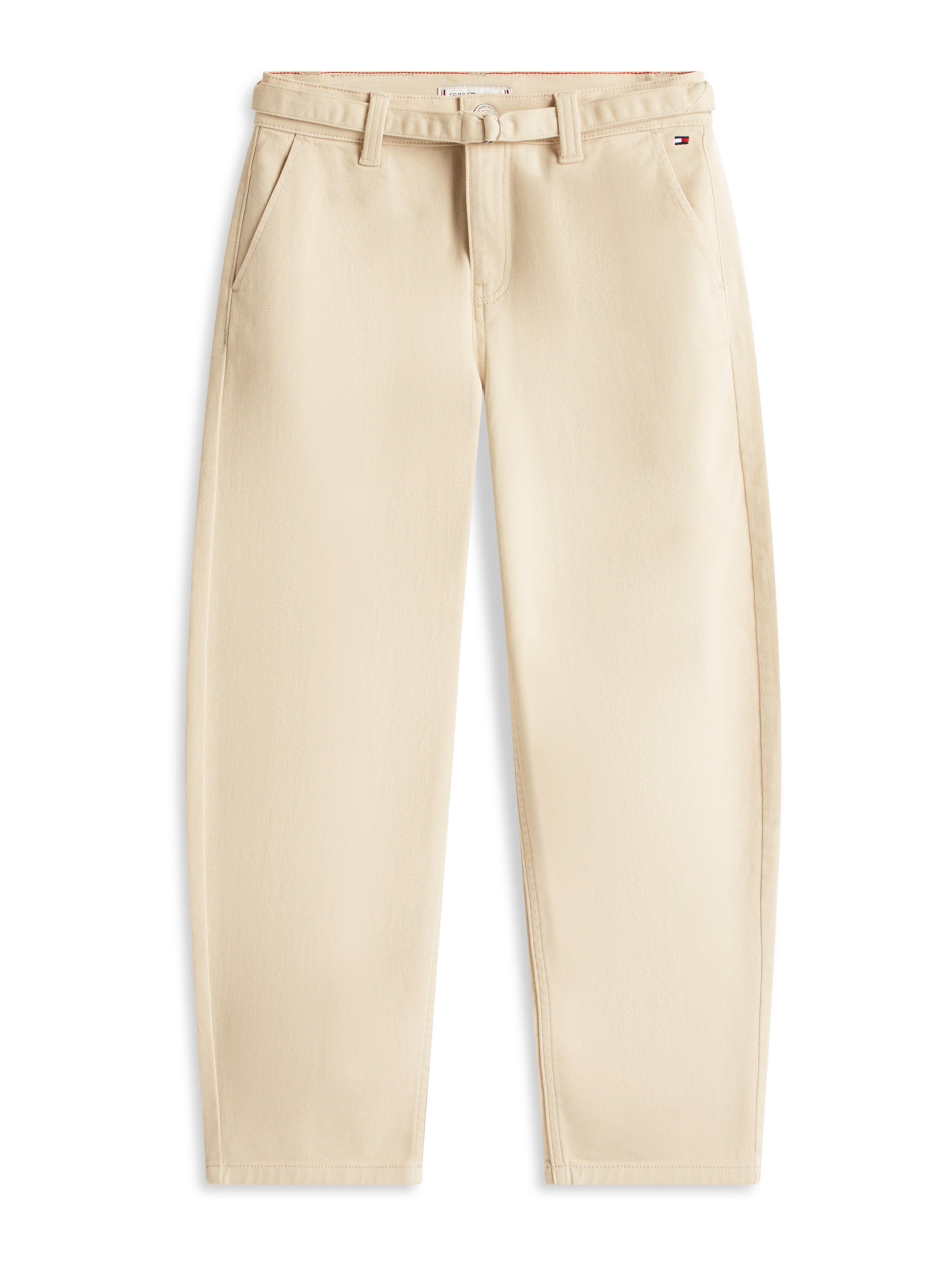 TOMMY HILFIGER Baggy Jeans in Beige: voorkant