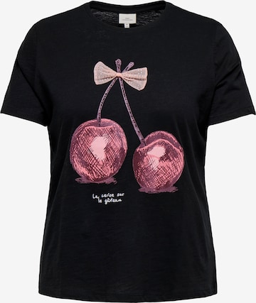 ONLY Carmakoma Majica 'CARKITA' | črna barva: sprednja stran