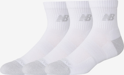 new balance Socken in grau / weiß, Produktansicht
