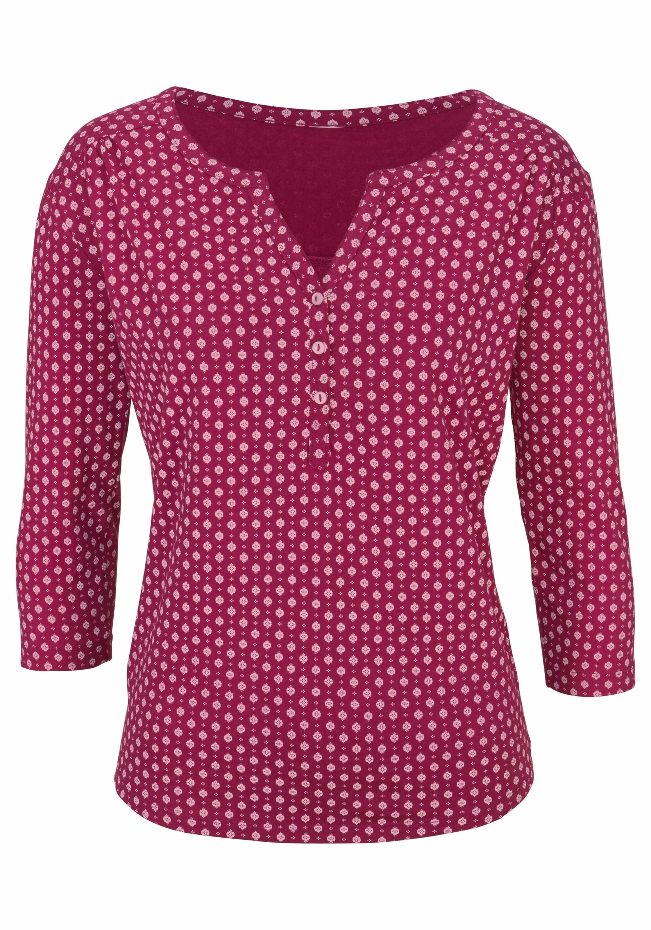 LASCANA T-shirt i lila: framsida