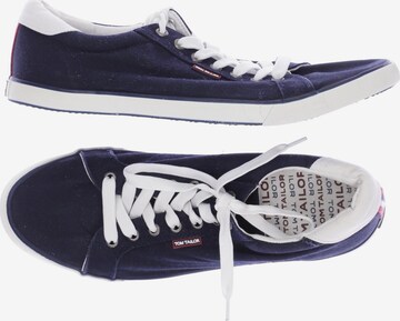 TOM TAILOR Sneakers & Trainers in 44 in Blue: front