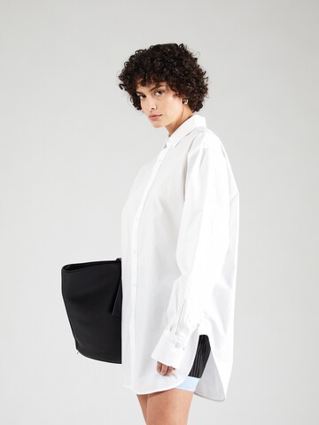 Chemisier 'Berry_Saturday' BOSS en blanc