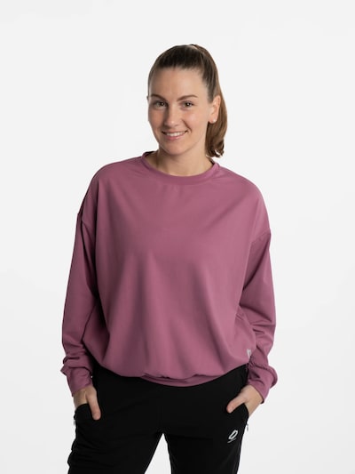 mymotus Sportovní mikina 'Mymotus® Ladies Lounge, Sport, Shirt Bordeaux YW123' ve velikosti XS - bordó, Produkt
