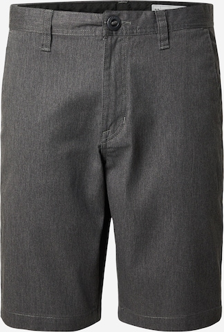 pilka Volcom „Chino“ stiliaus kelnės 'FRCKN MDN': priekis