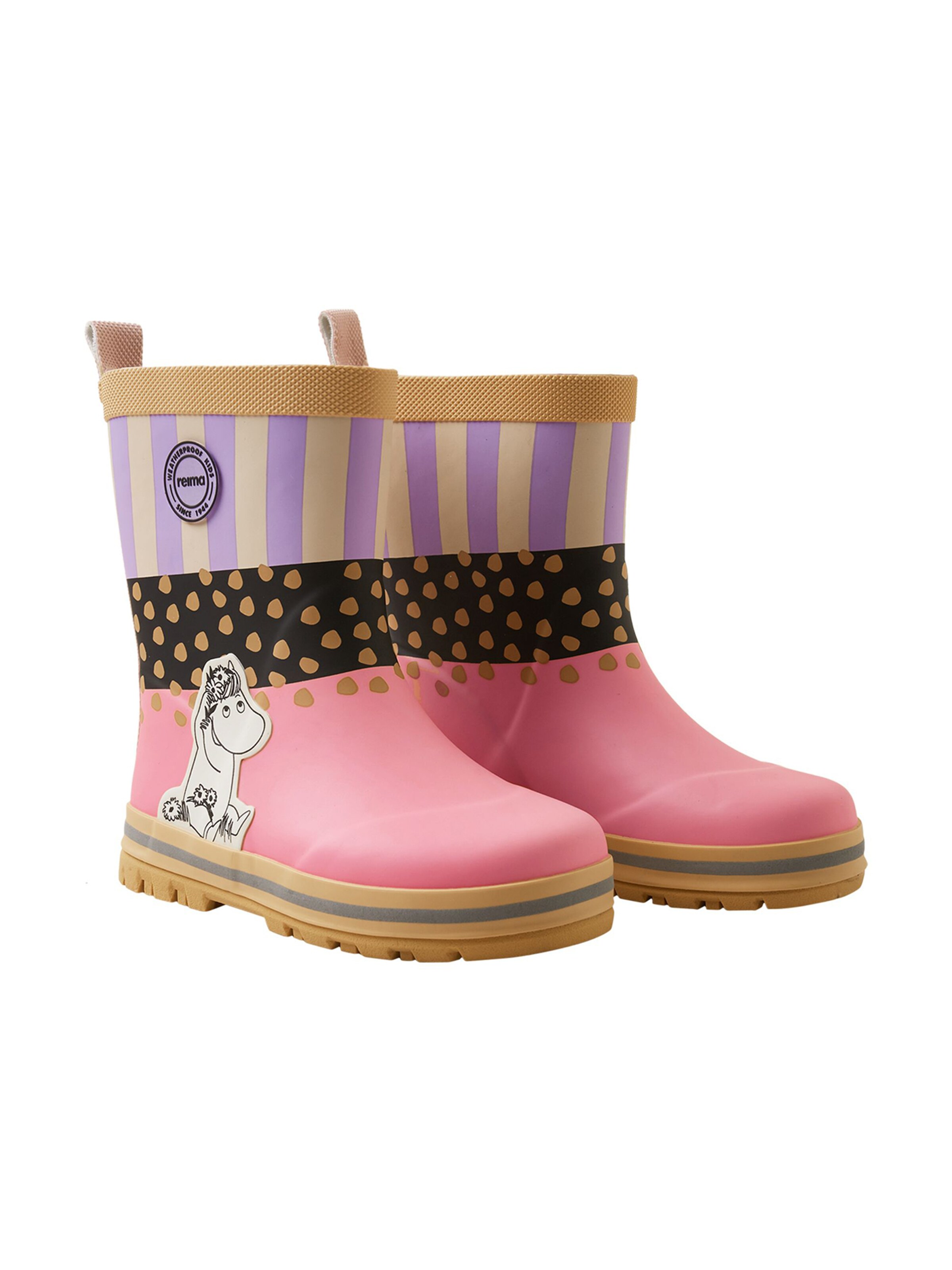 Reima Rubber Boots 'Magisk Moomin' in Pink