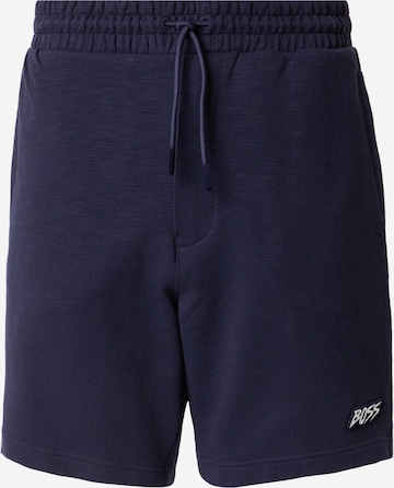 mėlyna BOSS Standartinis Kelnės 'Se_Surf': priekis