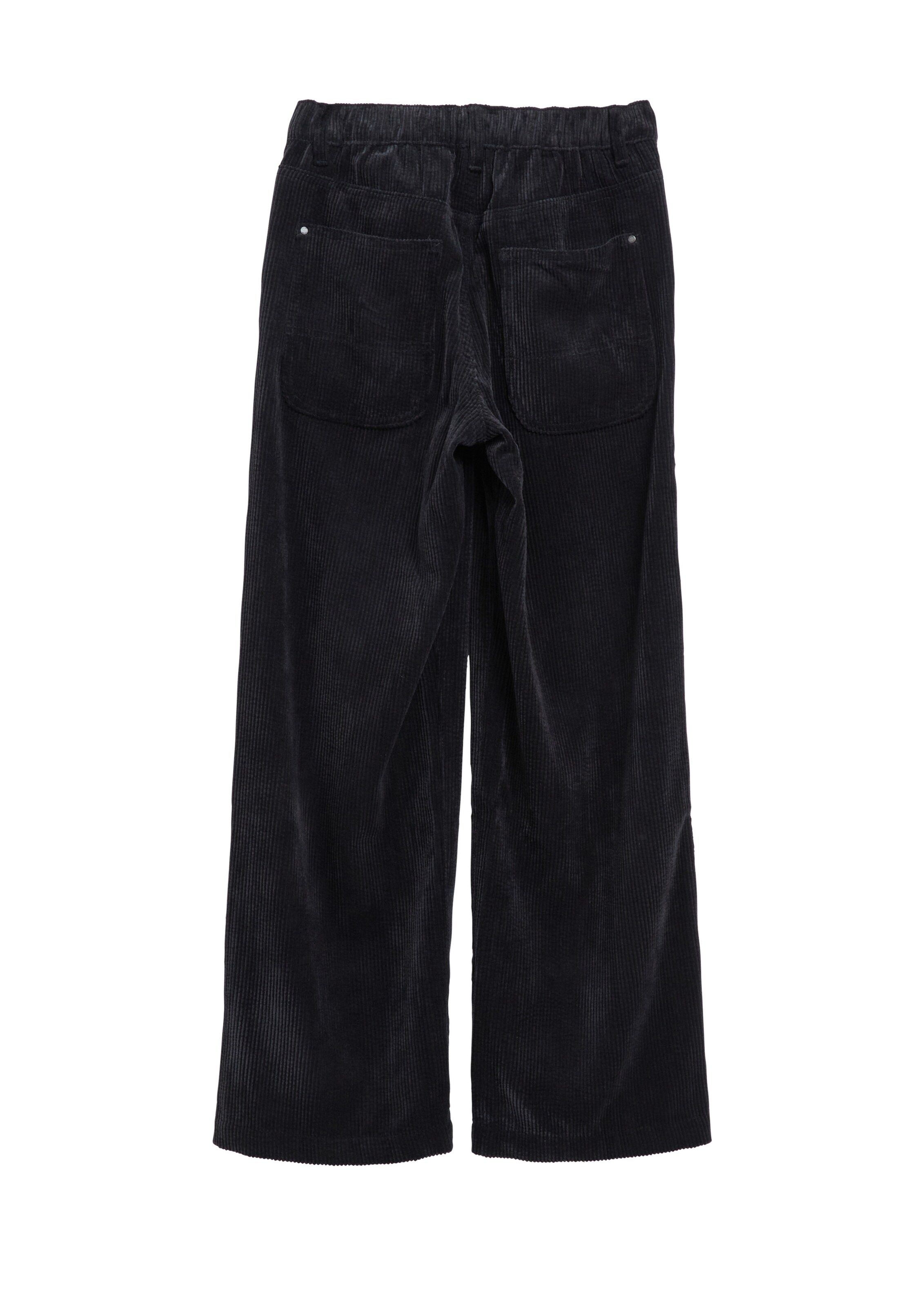 s.Oliver Wide leg Broek in Zwart