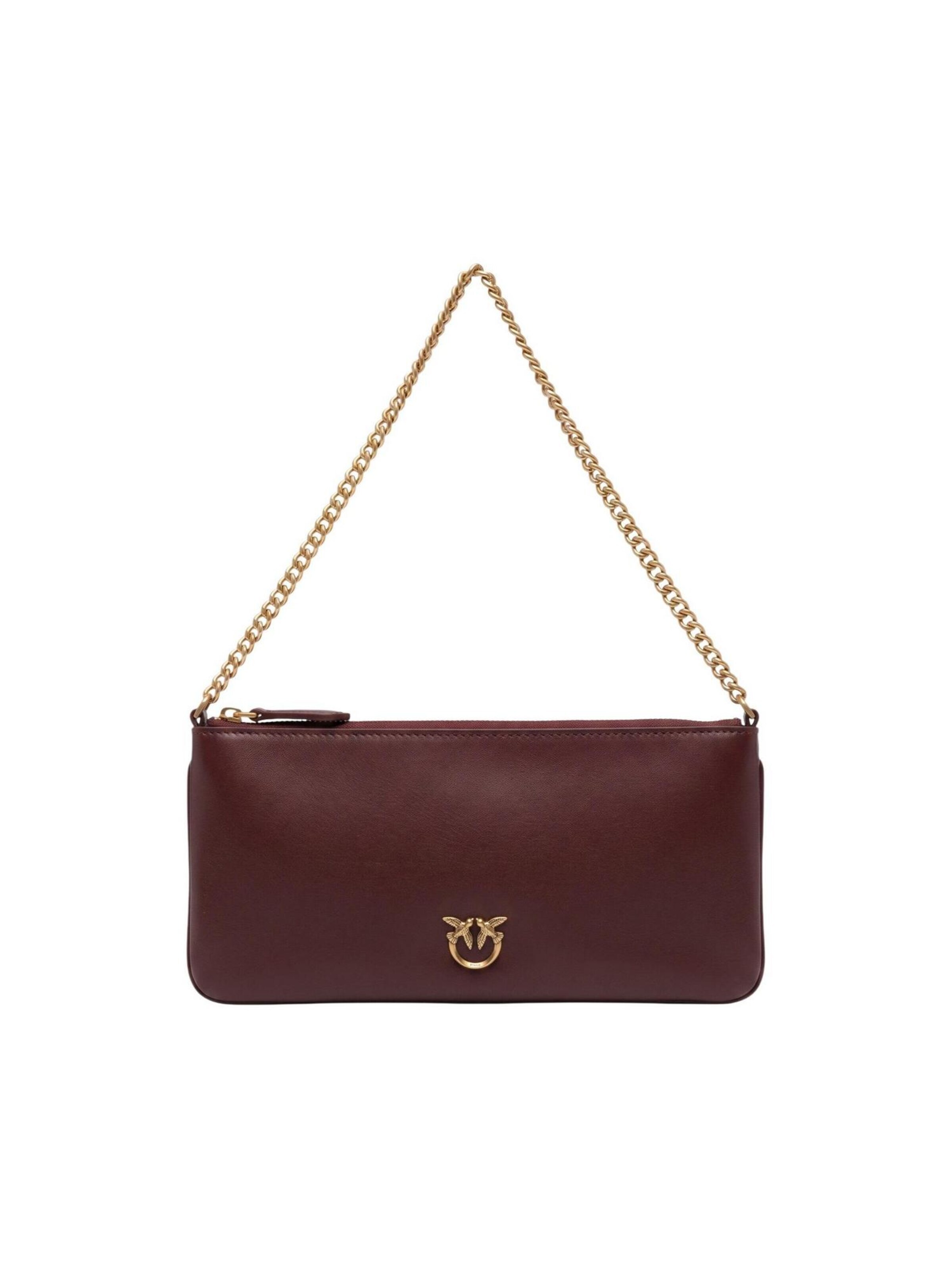PINKO - Cartera 'NEW HORIZONTAL FLAT VITELLO SE 107669 A0F1' en rojo: frente