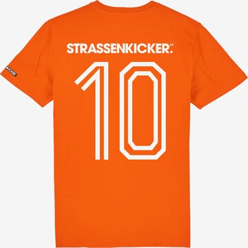STRASSENKICKER Shirt in Orange