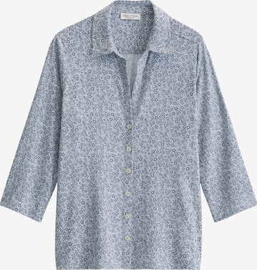 Marc O'Polo Bluse in Blau: Vorderseite