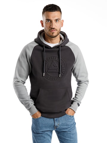 Sweat-shirt 'Tricircle' SPITZBUB en gris : devant