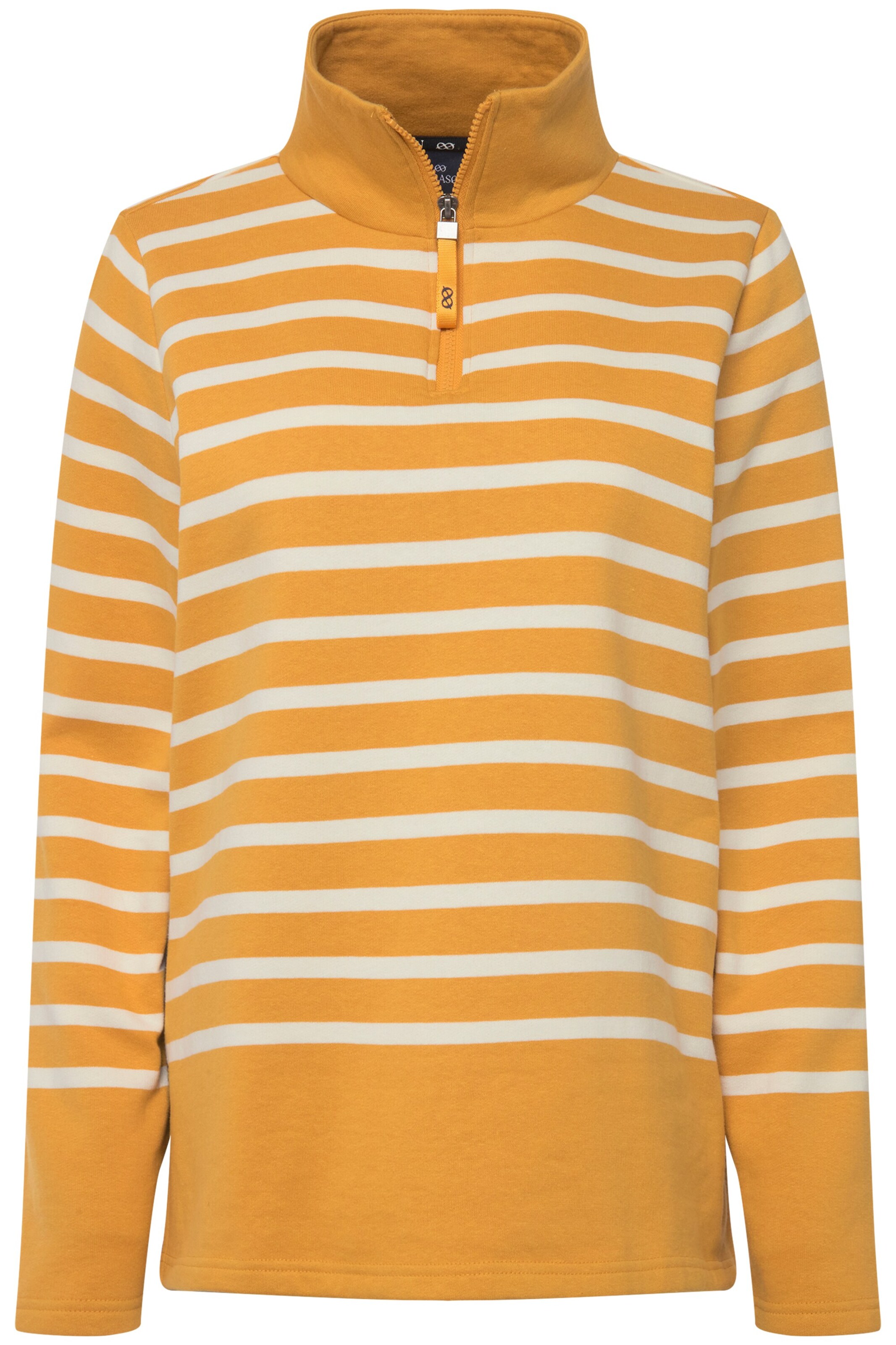 LAURASØN Sweatshirt in Geel: voorkant