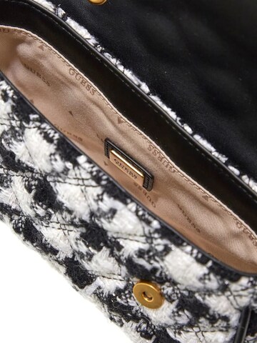 GUESS Schoudertas 'Guess Sac Bandoulière Spark Micro Mini Black Multi' in Zwart