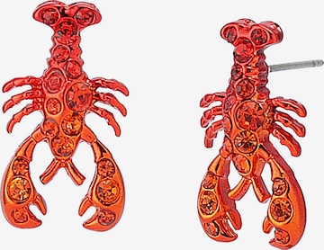 Boucles d'oreilles 'Mermaid Jewels' Betsey Johnson en rouge : devant
