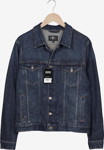 7 for all mankind Jacke S in Blau: Vorderseite