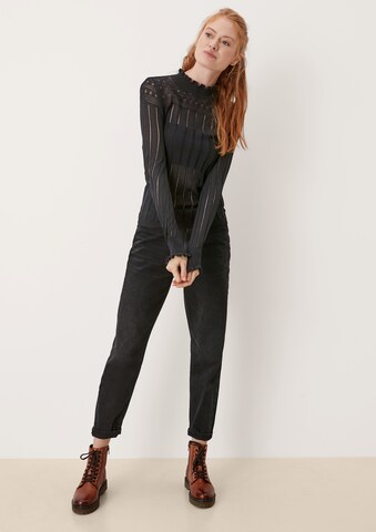 QS by s.Oliver Sweater in Black