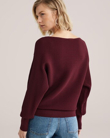 WE Fashion Свитер в Красный