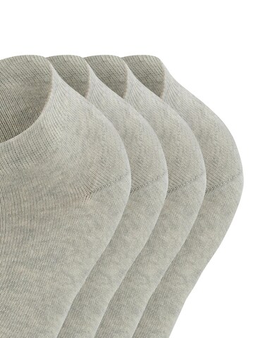 ESPRIT Socken 'Solid 4-Pack'‌‌‌‌‌‌‌‌‌‌ in Grau