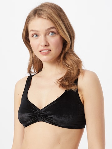 Free People Triangle Bra 'Rhiannon' in Black: front