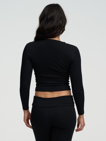 T-shirt 'Cotton Longsleeve' cfab (formerly creamy fabrics) en noir