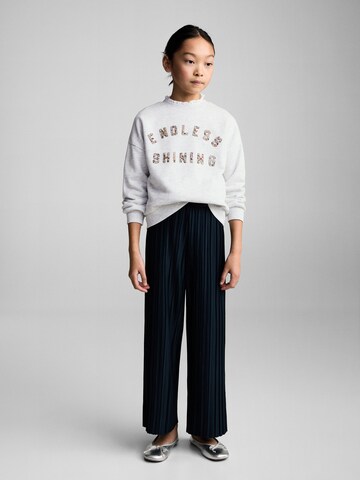 MANGO KIDS Sweatshirt 'ENDLESS' in Grey: front