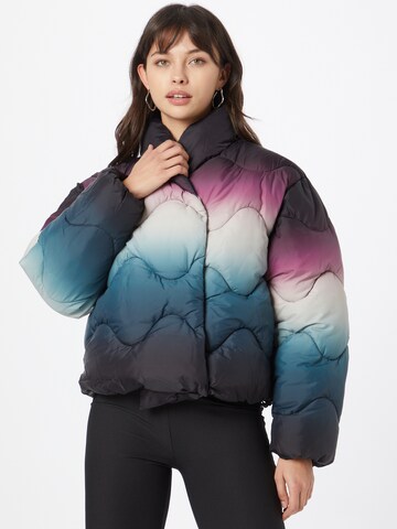WEEKDAY Zimní bunda – mix barev: přední strana