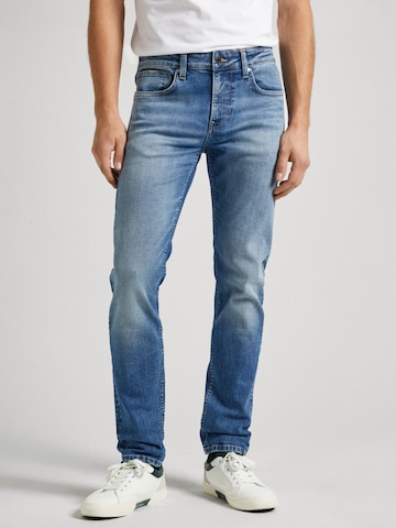 Pepe Jeans Slim fit Jeans in Blue: front