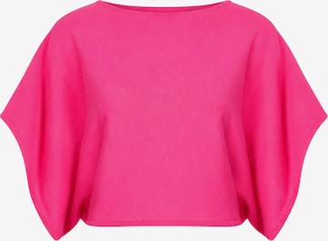 Süel knitwear - Top de punto 'Hanna' en rosa: frente