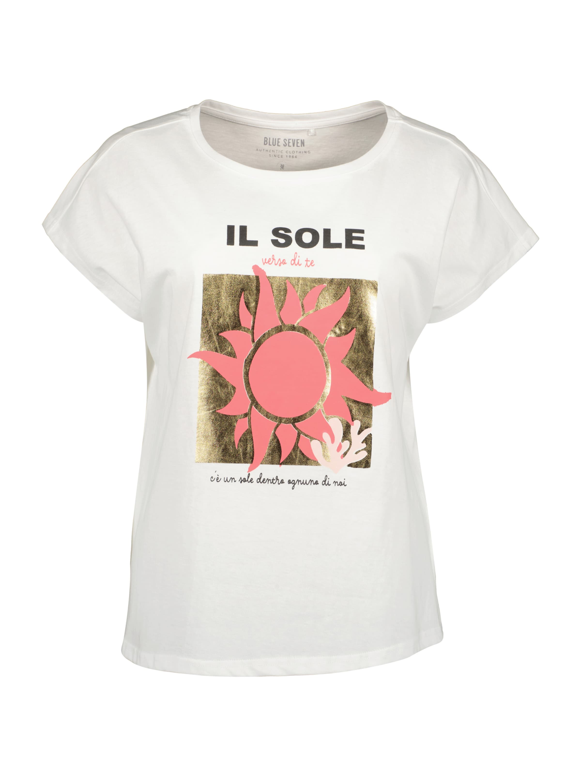 Maglietta di BLUE SEVEN in bianco: frontale