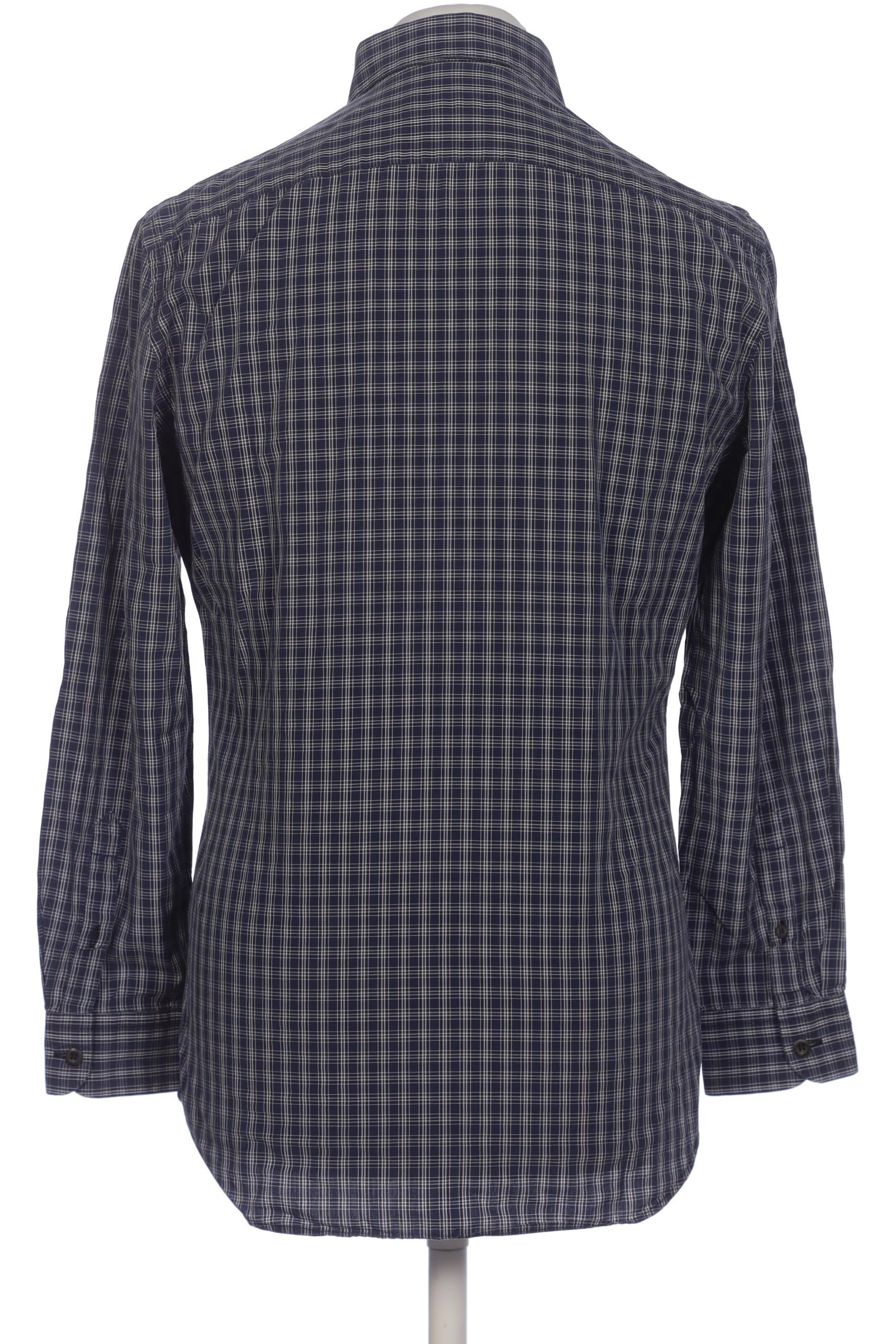 PRADA Button Up Shirt in M in Blue