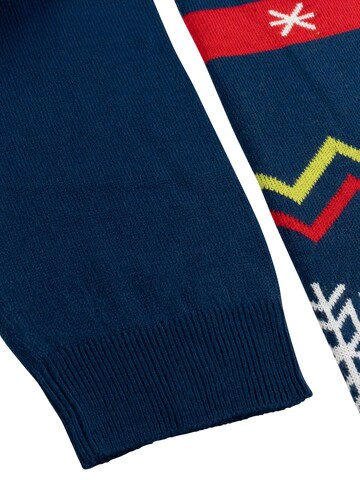The Grinch Sweater 'Weihnachtspullover Who? Me? Grinchy?' in Blue