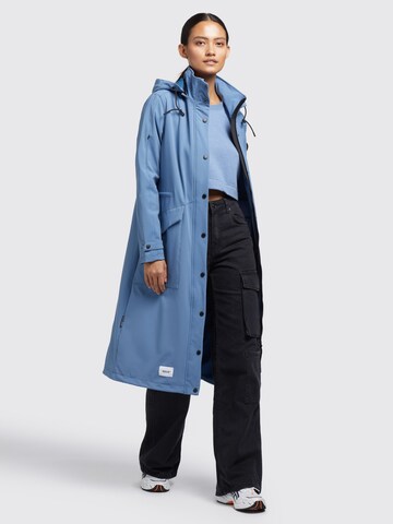 khujo Between-Seasons Coat in Blue