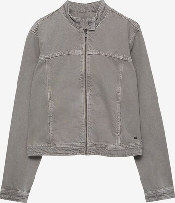 Veste mi-saison Pull&Bear en gris : devant