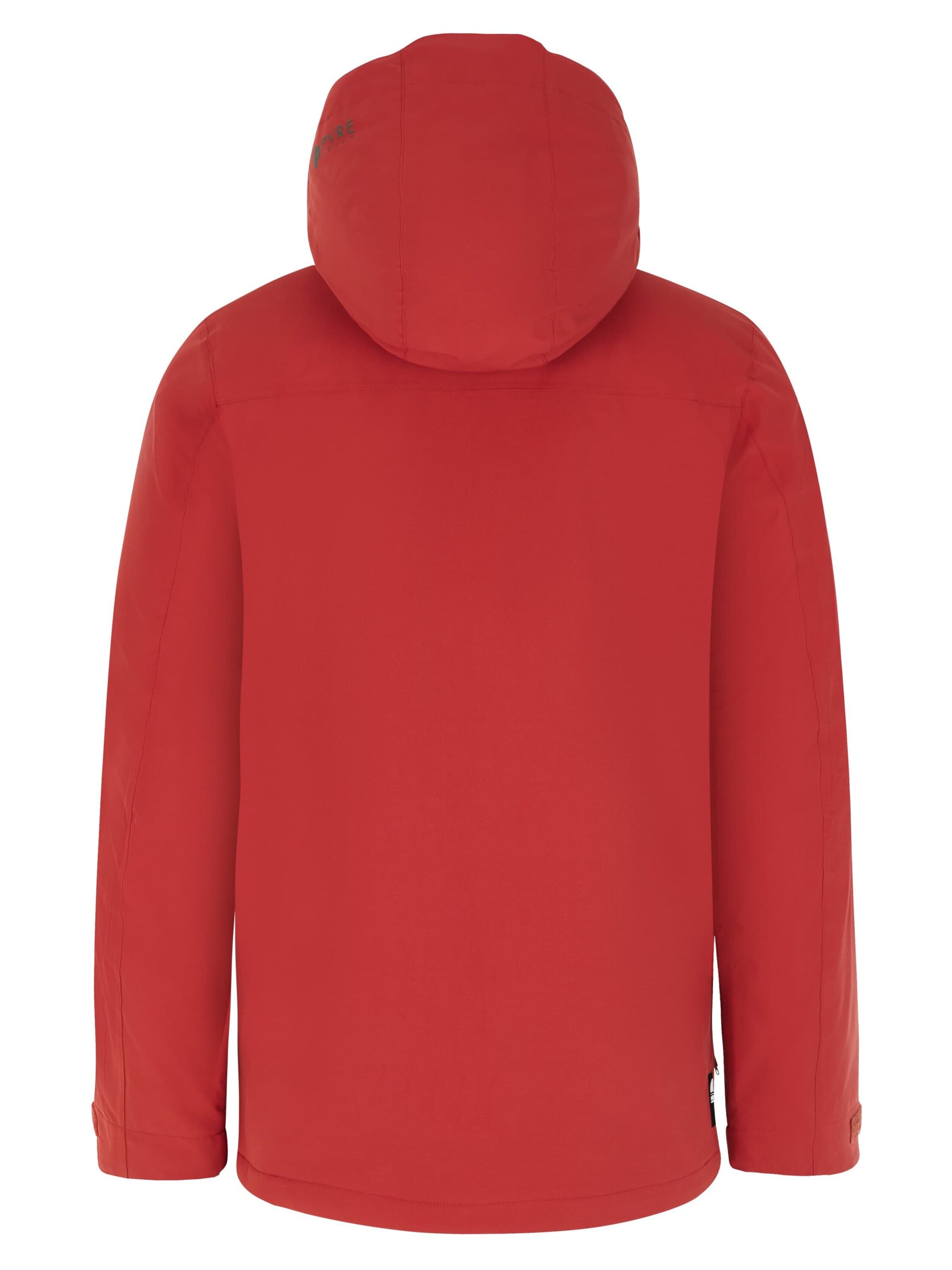 PROTEST Athletic Jacket 'PRTTIMOTHY' in Red