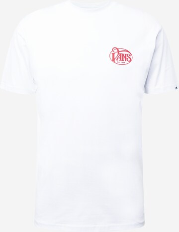 T-Shirt VANS en blanc : devant