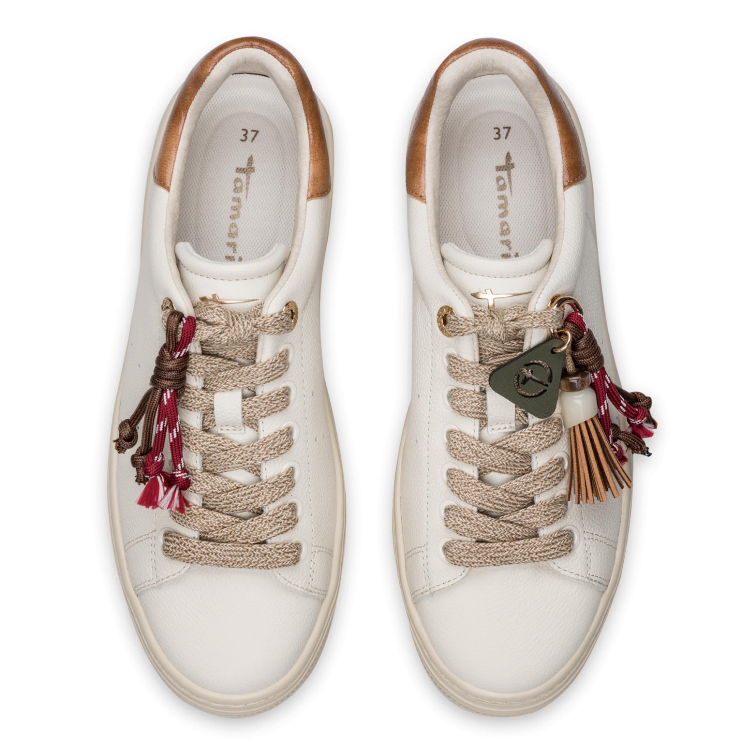 Sneaker bassa di Tamaris in beige
