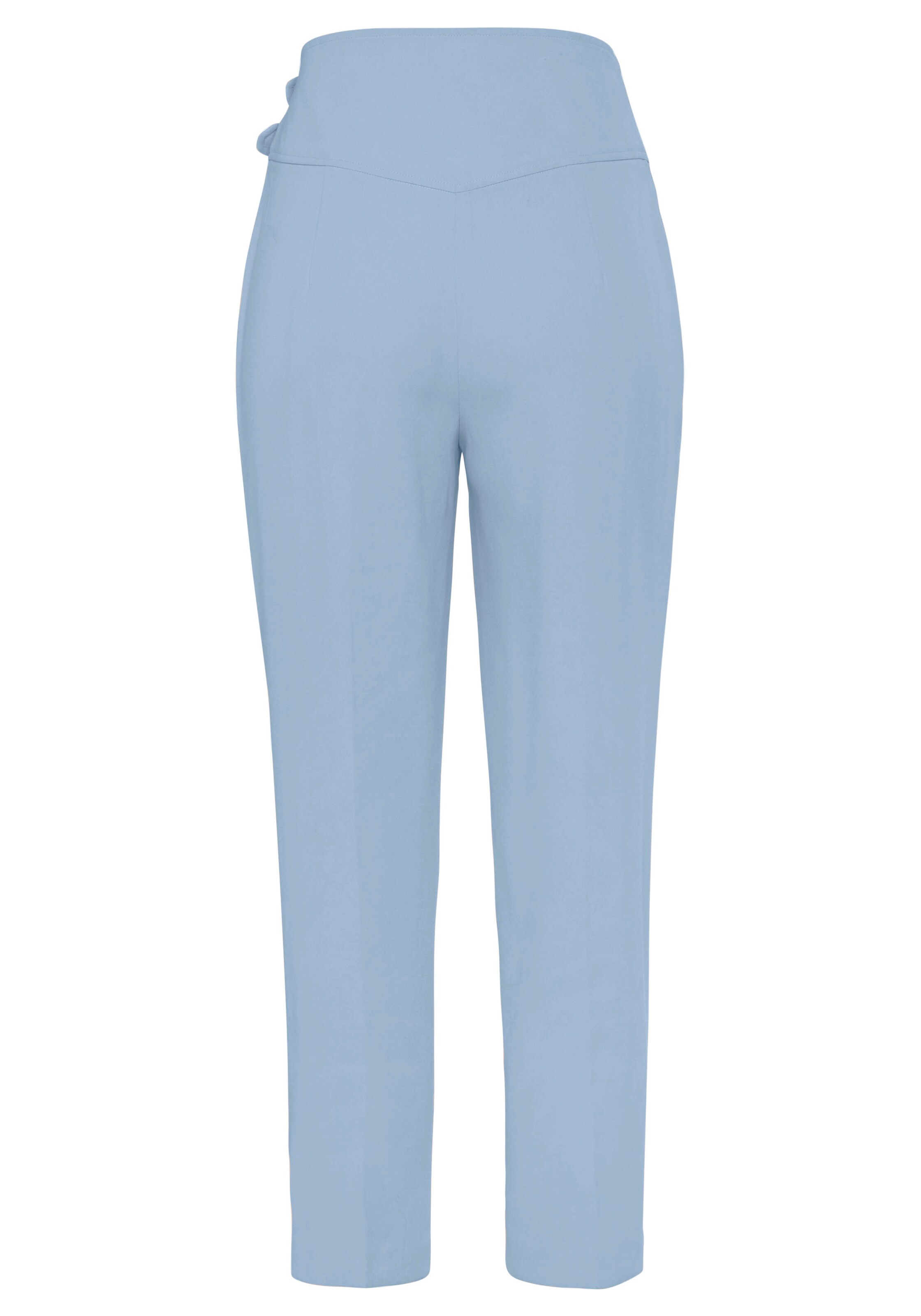 Tapered Pantaloni con piega frontale di LASCANA in blu