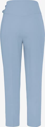 LASCANA Tapered Trousers with creases in Blue