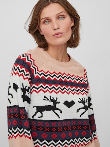 VILA - Pullover 'Holiday' em rosa