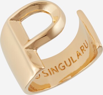 Singularu Ring in Gold: front