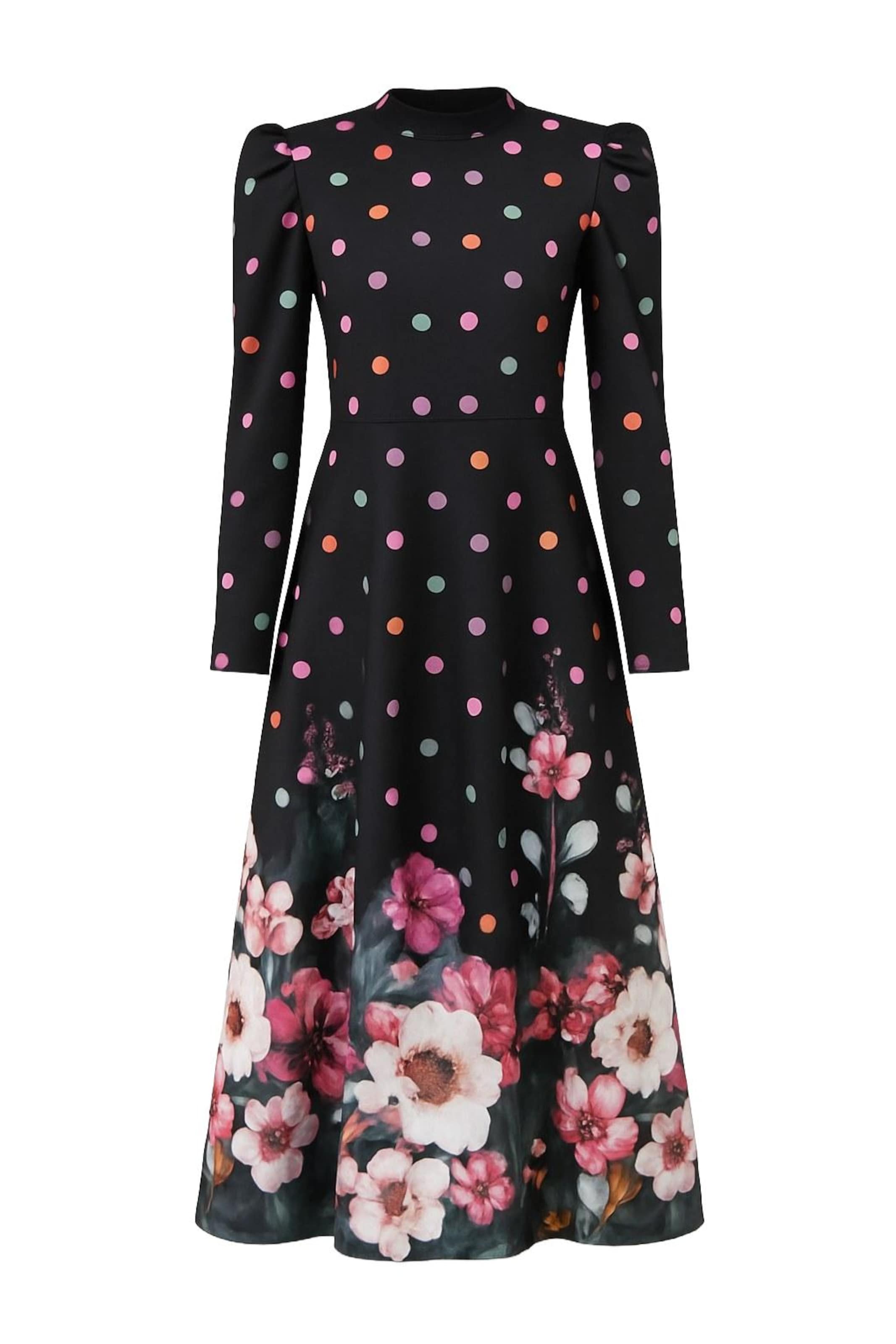 MODAMIHRAM Dress in Black: front