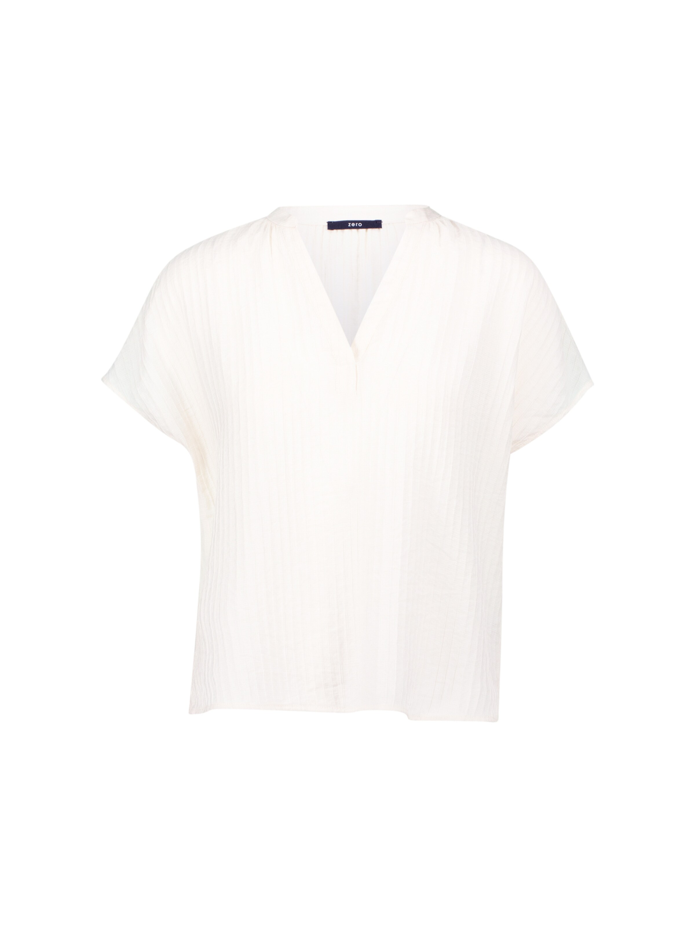 zero Bluse in Beige: Vorderseite