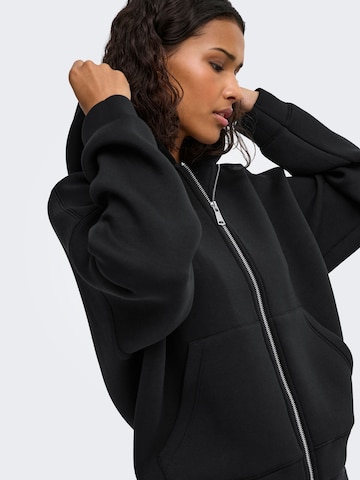 JDY Sweatvest 'JDYSabrina' in Zwart