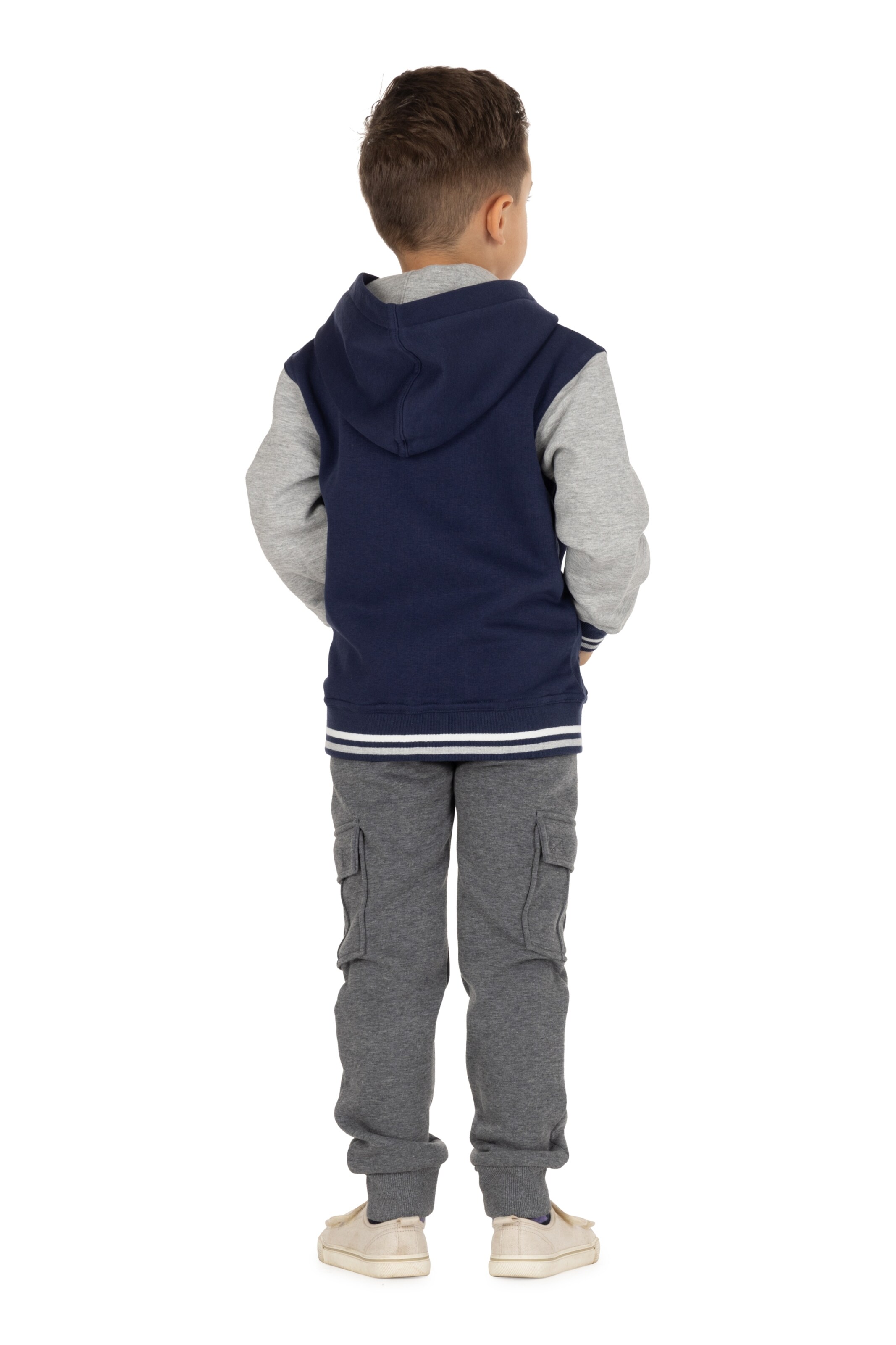 SALT AND PEPPER Collegejacke 'Boston Fire Dept.' in Blau