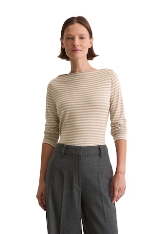 Marc O'Polo Shirt in Beige: voorkant