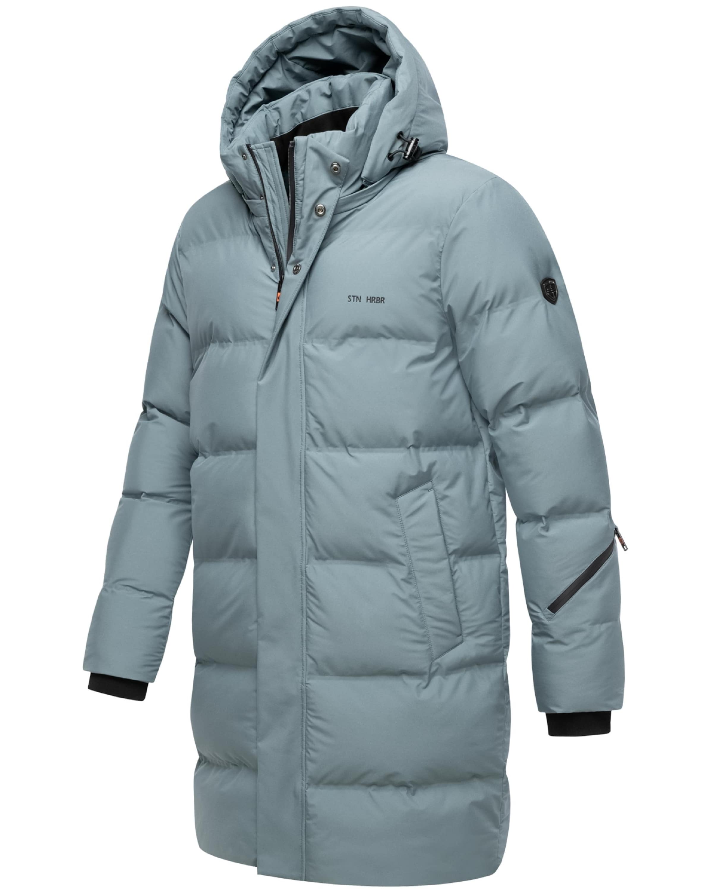 STONE HARBOUR Зимнее пальто 'Thadeek XX' в Синий