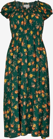 Robe Apricot en vert : devant